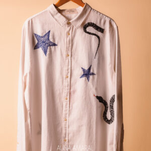 Camisa Cobra Bordada